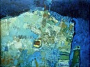 Abandoned house, Oil on Cardboard 51x38cm, 2004