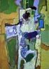 Criss cross 5, Oil on Cardboard 52x70cm, 2005